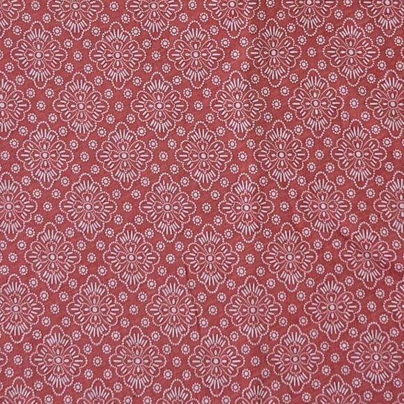 Loft Back Tie Red Print Vintage Feel Tank Top - Picture 7 of 11